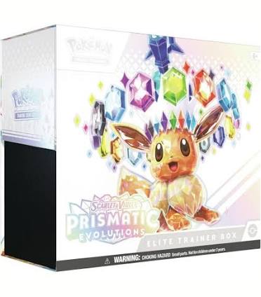 Scarlet & Violet—Prismatic Evolutions Elite Trainer Box